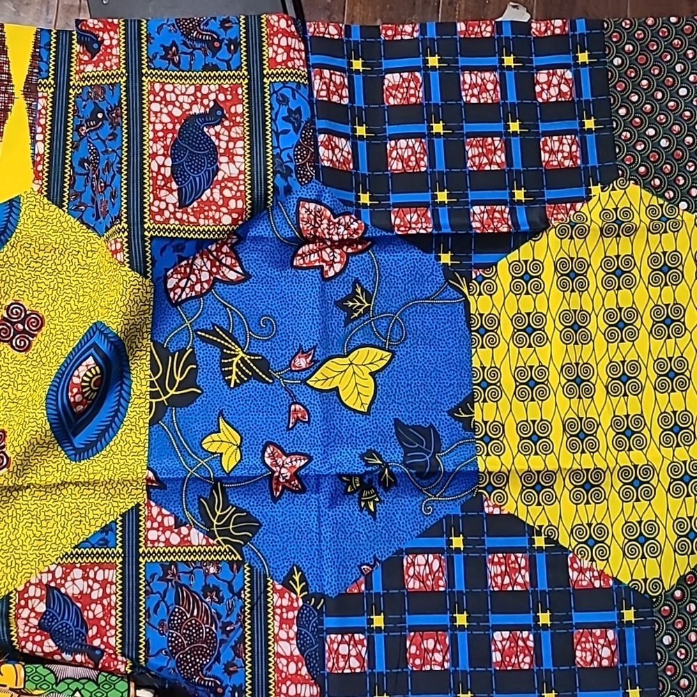 African fabric (2 yards)